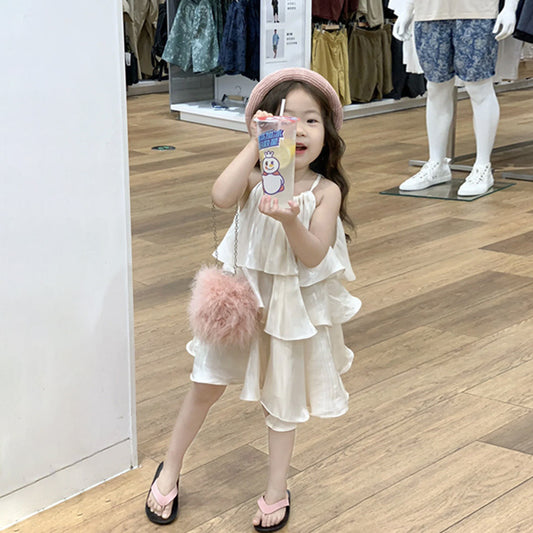 CJ2265韓版甜美氣質蛋糕連衣裙2023.06.27