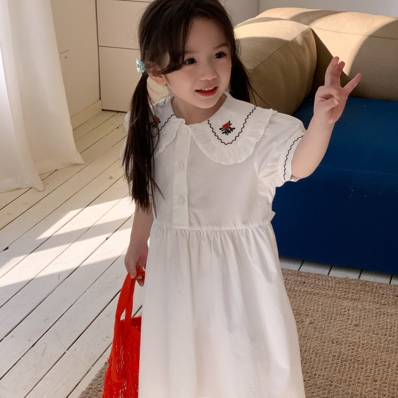 AM1678夏季韓版娃娃領連衣裙2024.03.29