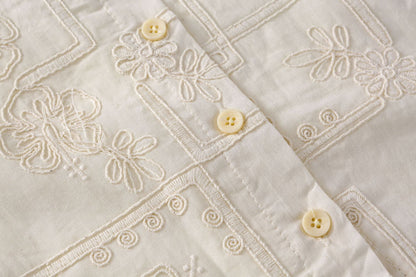 AJ1707夏季女童刺繡吊帶衫甜美半身裙兩件套套裝2024.06.07