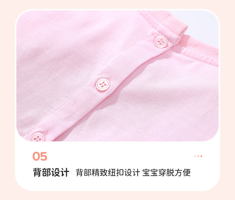 AM1801夏季可愛兔子短袖連衣裙2024.03.05