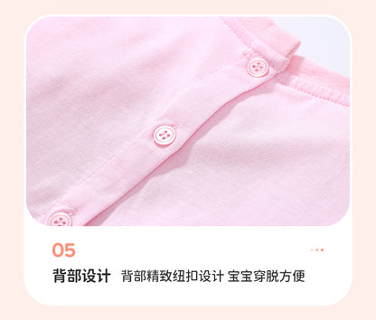 AM1801夏季可愛兔子短袖連衣裙2024.03.05
