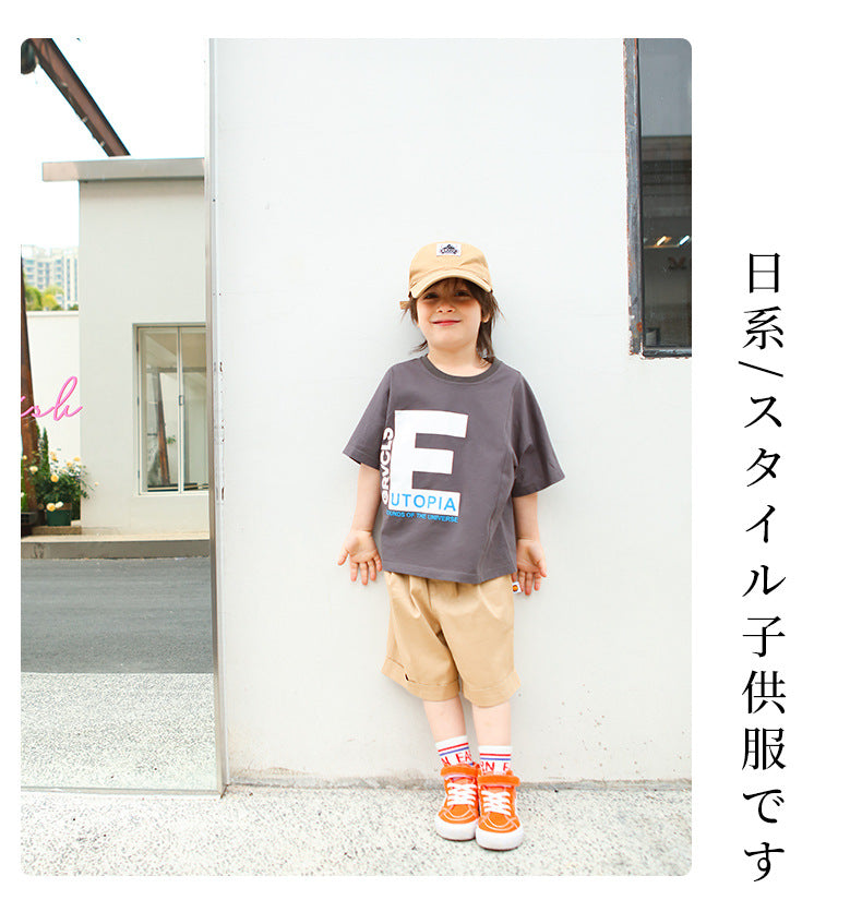 EM3208夏季純棉日系男童短袖t恤2024.03.22