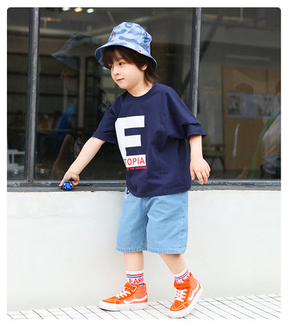 EM3208夏季純棉日系男童短袖t恤2024.03.22