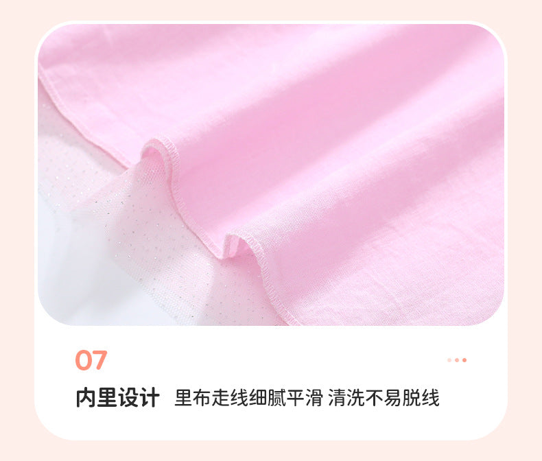 AM1801夏季可愛兔子短袖連衣裙2024.03.05