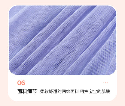 AM1840夏季女孩印花短袖連衣裙2024.03.05
