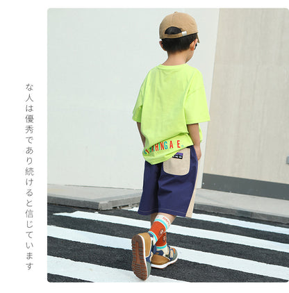 EM3350夏季中大童純棉透氣短袖T恤2024.03.22