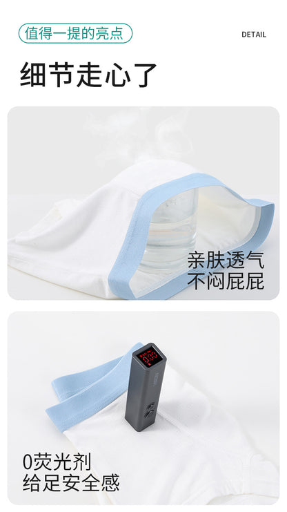 AK4155男孩卡通工程車兒童平角透氣網眼內褲2024.07.30