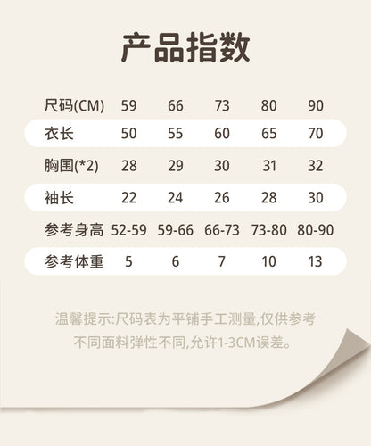 DM3094四季餅乾熊愛心兔純棉新生兒2件裝2024.03.08