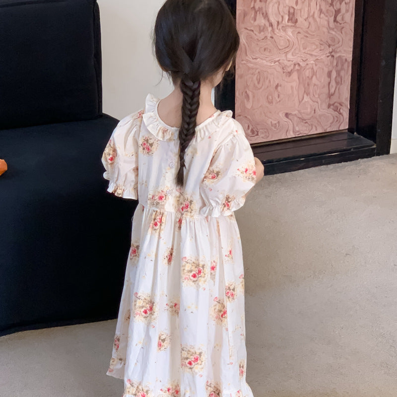 AM1683夏季韓版洛麗塔碎花連衣裙2024.03.29