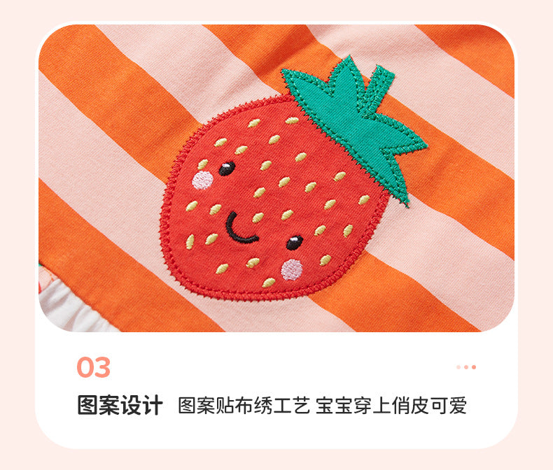 AM1803夏季歐美風卡通純棉連衣裙2024.03.05