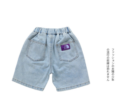 EM3371日系夏季薄款牛仔五分短褲2024.03.22
