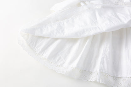 AN1691夏季女孩蕾絲花邊連衣裙2024.05.03