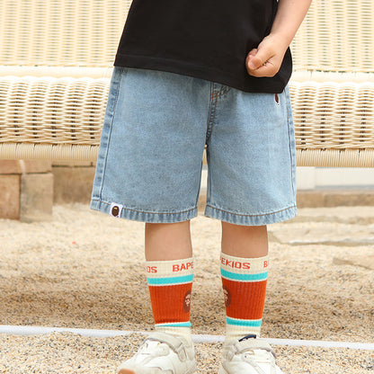 EM3109日系夏季男童牛仔短褲2024.03.22