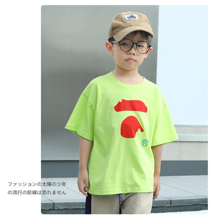 EM3350夏季中大童純棉透氣短袖T恤2024.03.22