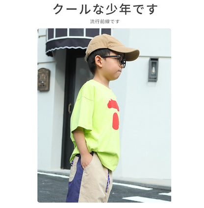 EM3350夏季中大童純棉透氣短袖T恤2024.03.22