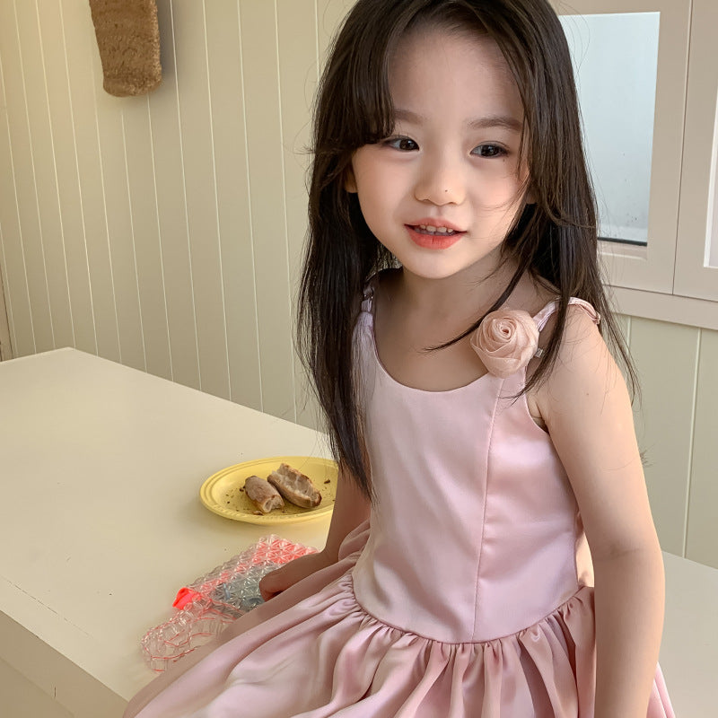 AM1685夏季韓版芭蕾風露背吊帶連衣裙2024.03.29