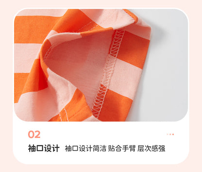 AM1803夏季歐美風卡通純棉連衣裙2024.03.05