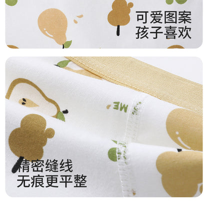 AK4055夏季薄款男孩文青風莫代爾網孔透氣兒童內褲2024.07.30