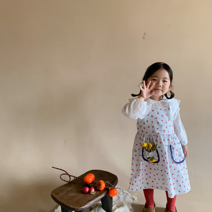 AF8574春季韓版碎花吊帶連衣裙2024.02.20