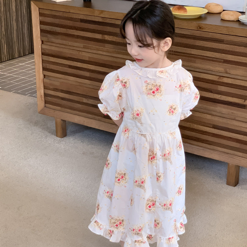 AM1683夏季韓版洛麗塔碎花連衣裙2024.03.29