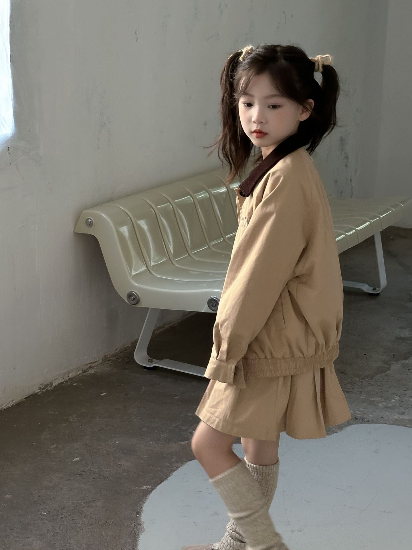 CA4659秋季女童學院風童套裝2024.08.06
