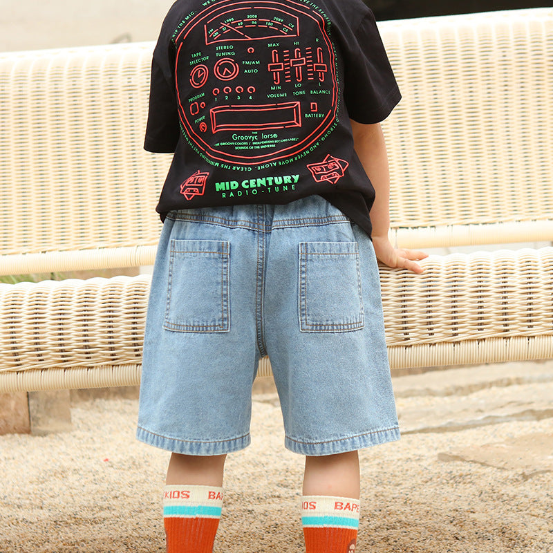 EM3109日系夏季男童牛仔短褲2024.03.22
