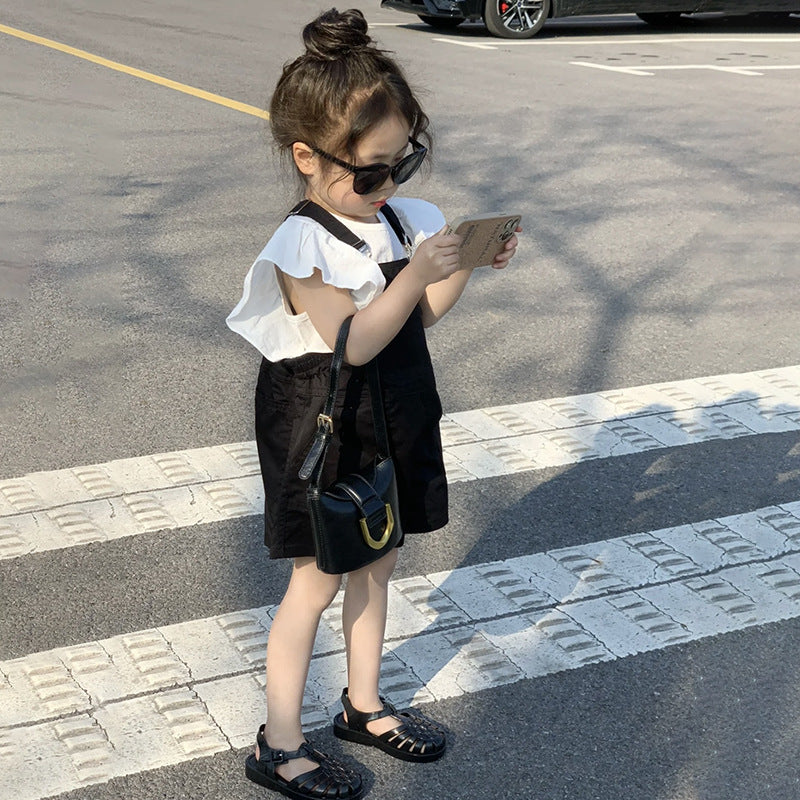 CM2832飛袖背心時髦甜美背帶褲套裝2023.05.15