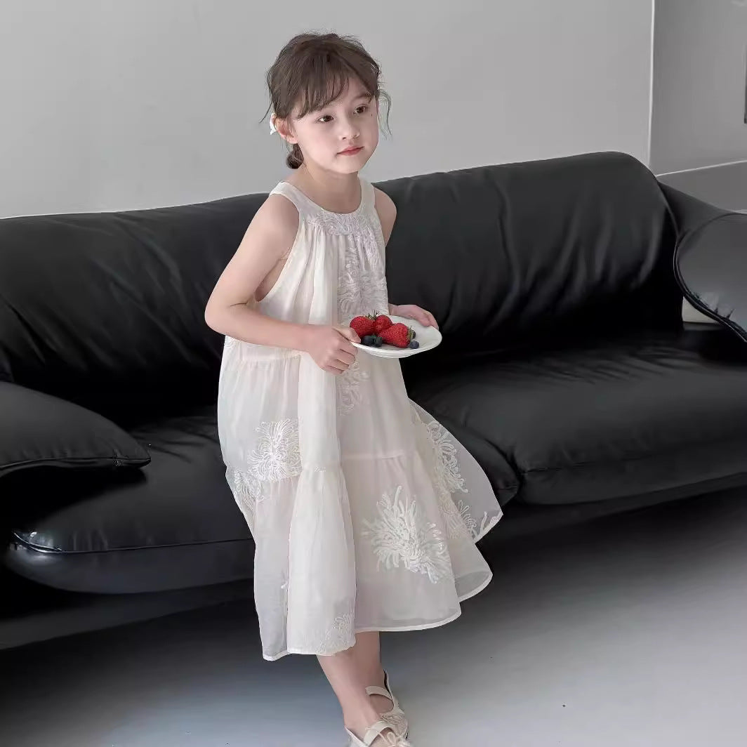 CA4856夏季度假風掛脖露背仙女連衣裙2024.04.09