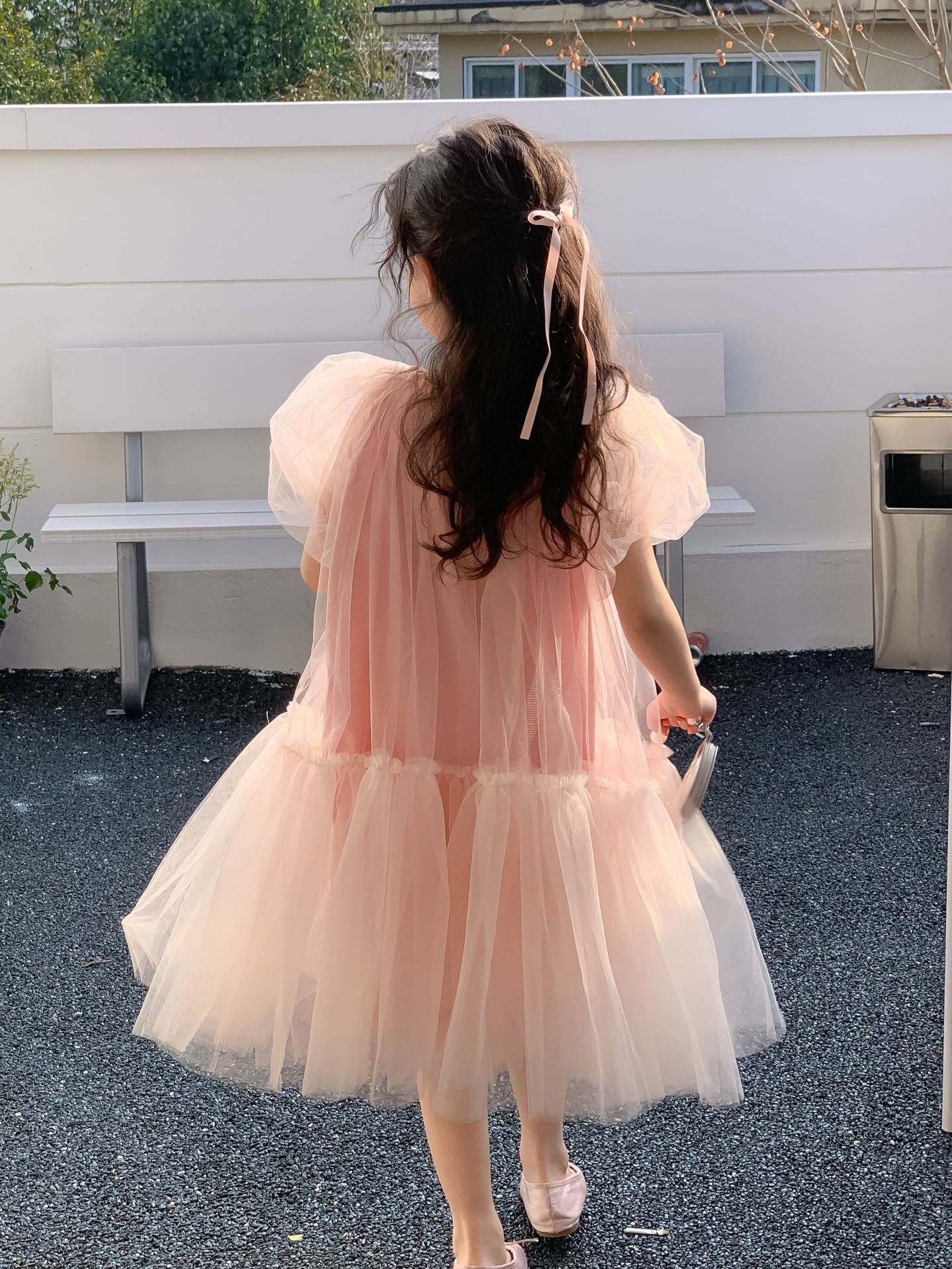 CM4802夏季女童粉色仙女公主裙2024.03.15