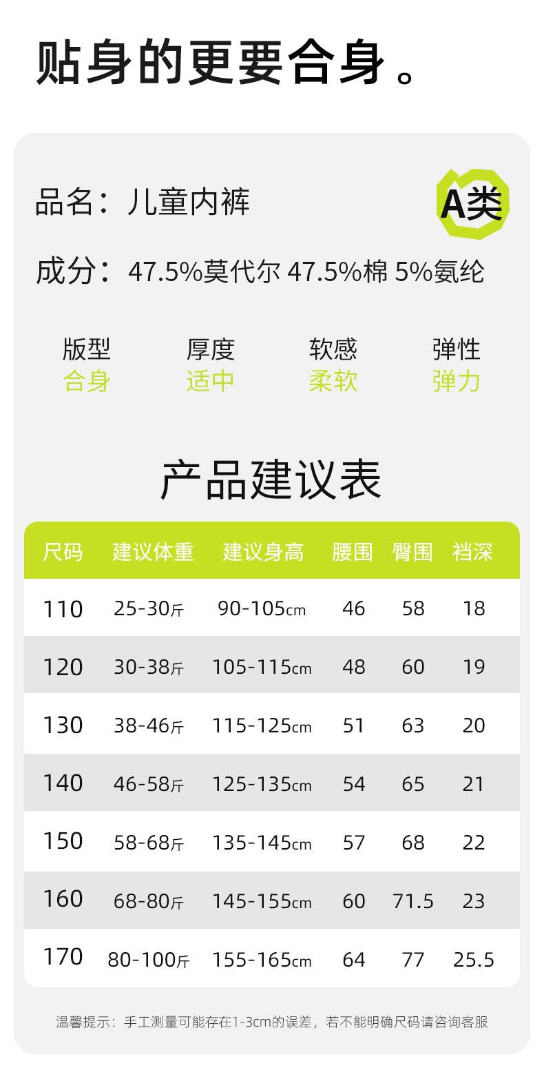 AK4055夏季薄款男孩文青風莫代爾網孔透氣兒童內褲2024.07.30