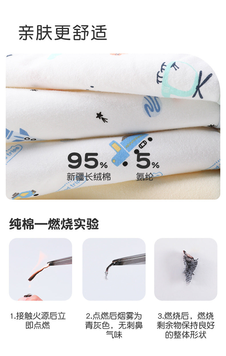 AK4151兒童直昇機飛碟圖案舒適透內褲2024.07.30