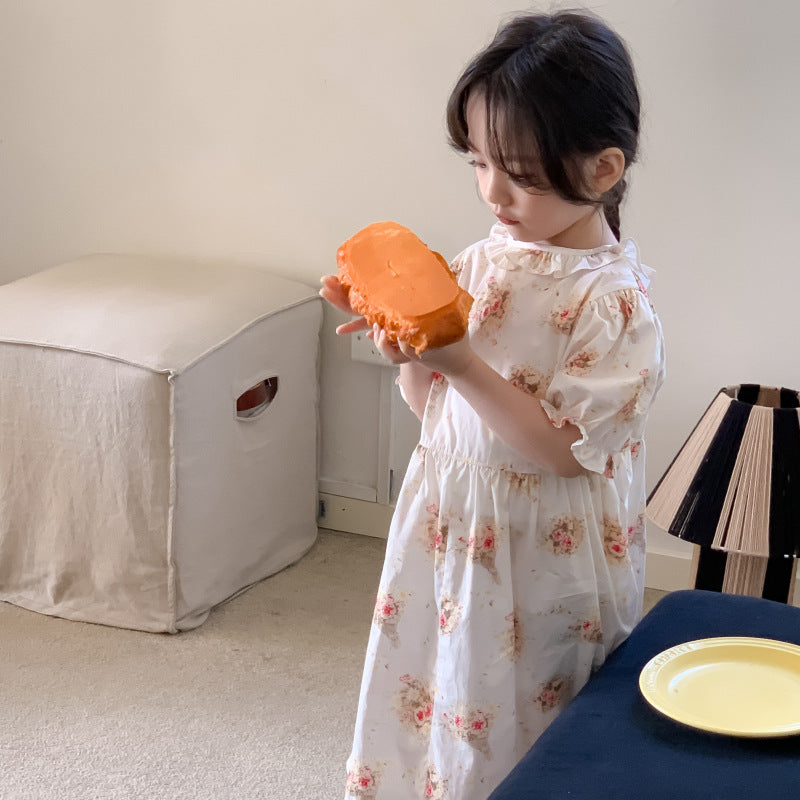 AM1683夏季韓版洛麗塔碎花連衣裙2024.03.29