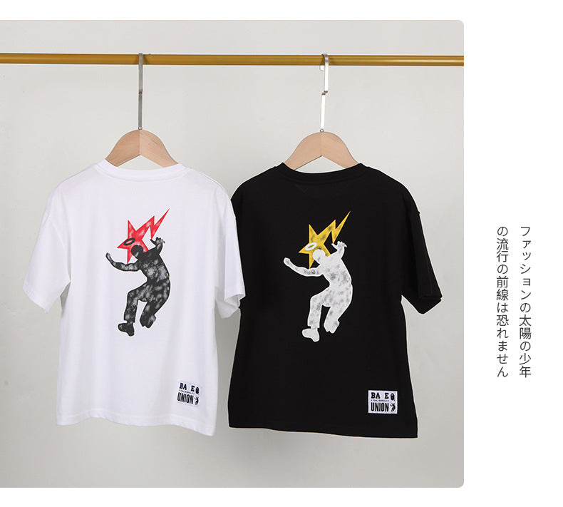 EM3351日式夏季印花百搭短袖上衣2024.03.22