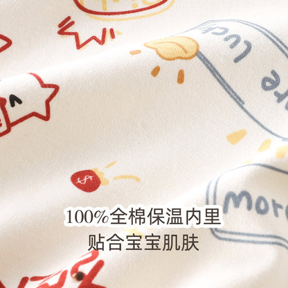 DM3004春季好柿成雙滿月棉質嬰兒連體衣2024.03.08