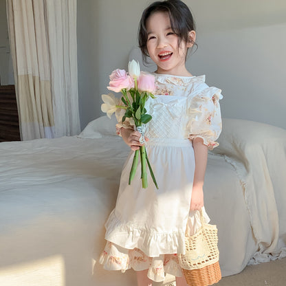 AM1683夏季韓版洛麗塔碎花連衣裙2024.03.29