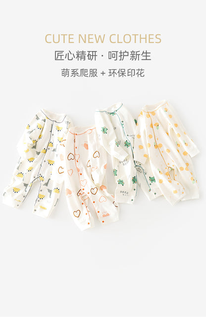 DM2022春秋萌麋嬰兒純棉連體衣2024.03.08