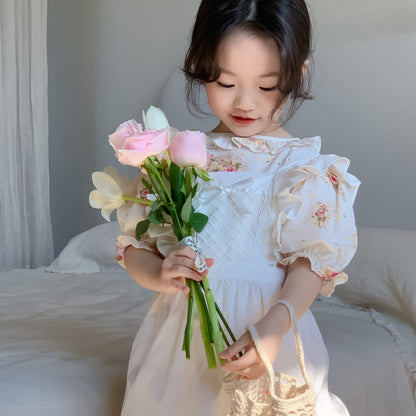 AM1683夏季韓版洛麗塔碎花連衣裙2024.03.29