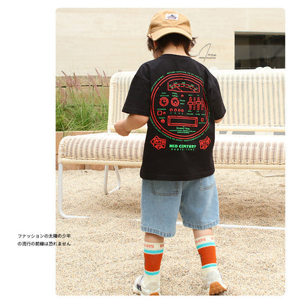 EM3109日系夏季男童牛仔短褲2024.03.22