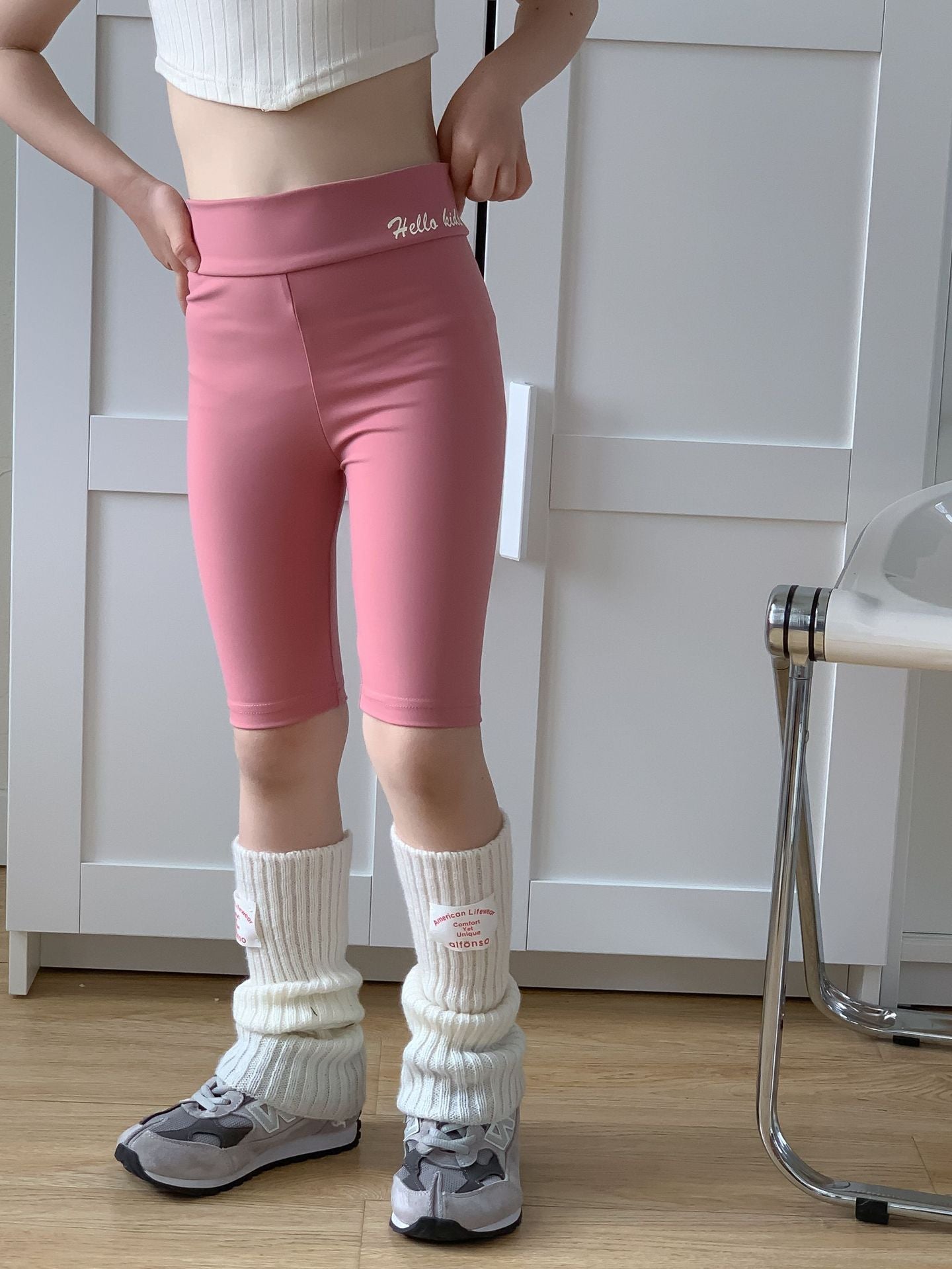 CM3389夏季女童瑜伽健美短褲2024.03.15