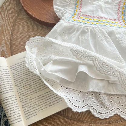 DM2328全棉刺繡連衣裙送帽子2023.05.27