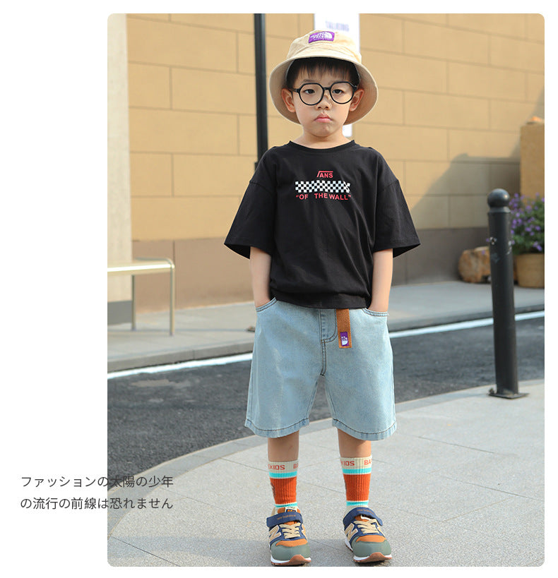 EM3371日系夏季薄款牛仔五分短褲2024.03.22