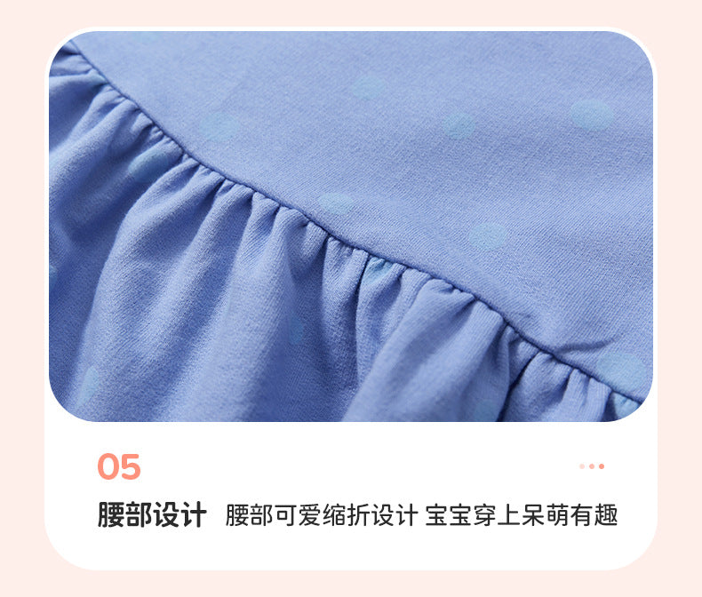 AM1877歐美風夏季居家短袖純棉連衣裙2024.03.05