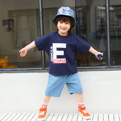 EM3208夏季純棉日系男童短袖t恤2024.03.22