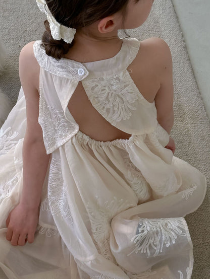 CA4856夏季度假風掛脖露背仙女連衣裙2024.04.09