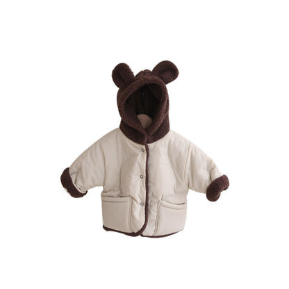 DD3127冬季小熊加厚羊羔絨兩穿拜年服2023.12.15