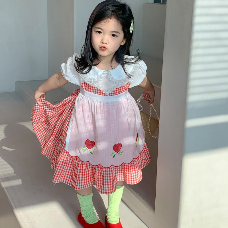 AA1127甜美可愛圍兜裙2023.04.04