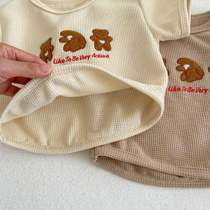 DA5218小熊刺繡兩件套2023.04.18