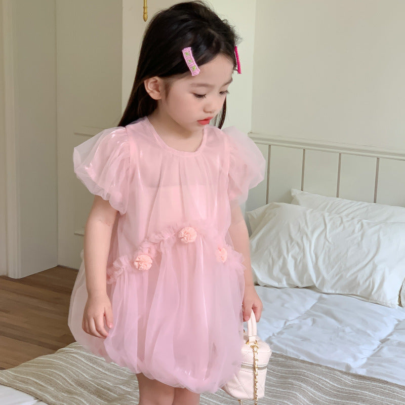 AA1449女童蓬蓬公主球球網紗裙2023.04.21