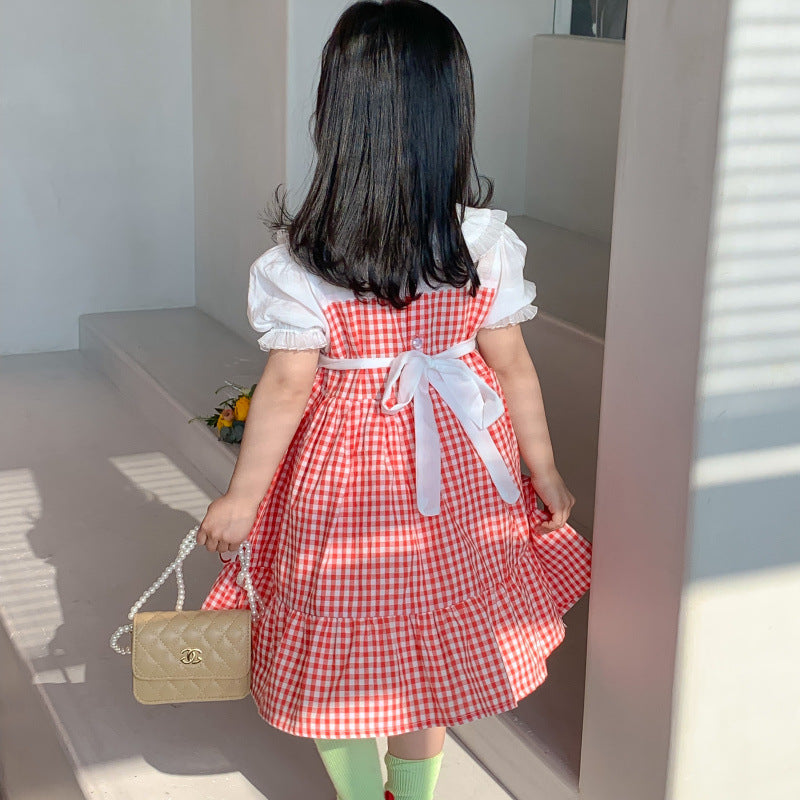 AA1127甜美可愛圍兜裙2023.04.04