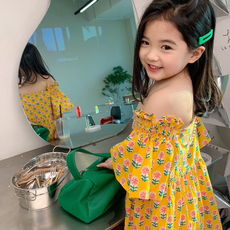 AA1180寬鬆碎花裙公主裙2023.04.18